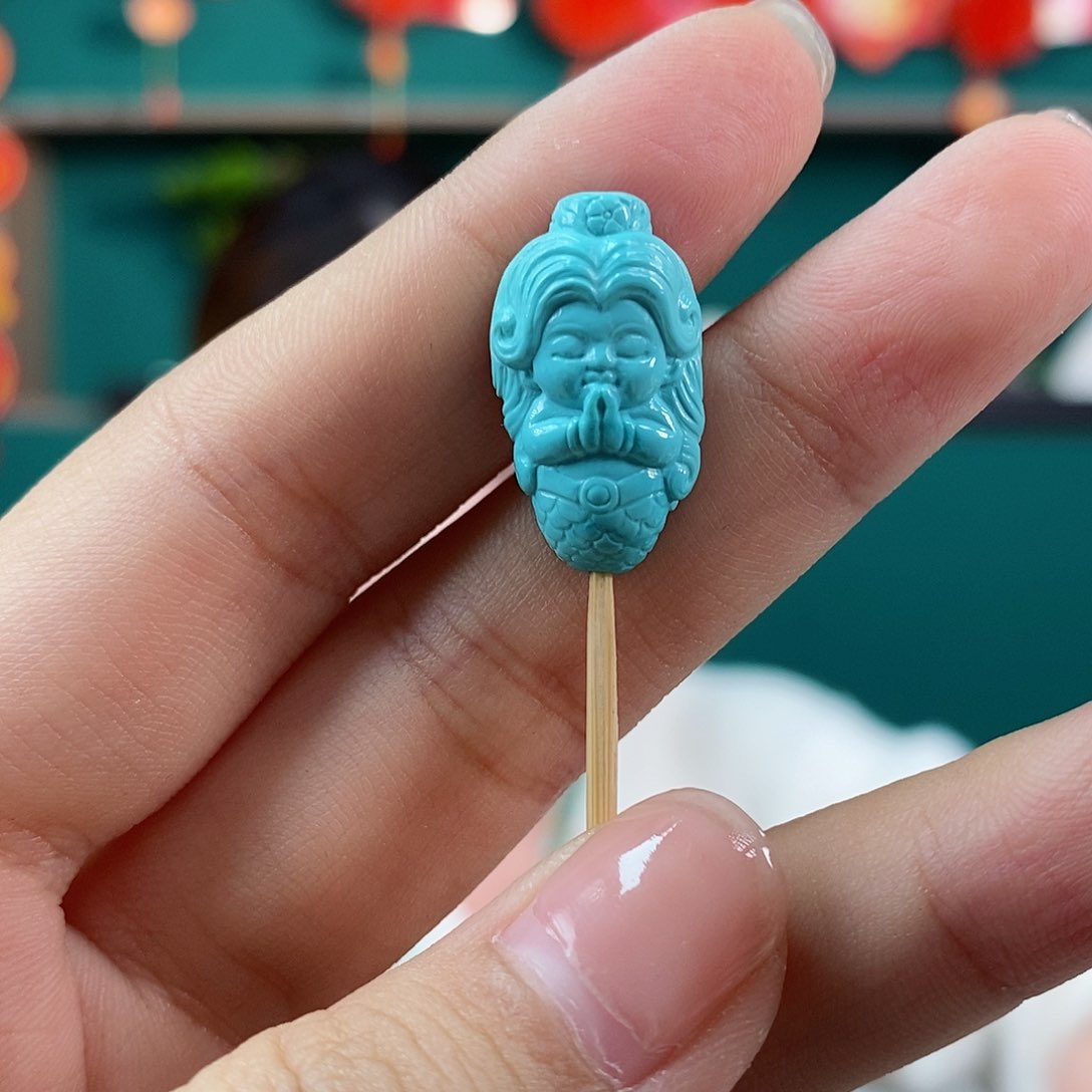 绿松石珠宝奇石未镶嵌