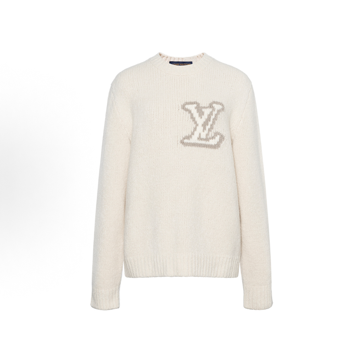 未使用 LouisVuitton/路易威登 新款白泰迪花羊毛衫/S M L/10888