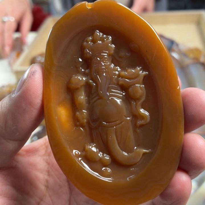 玛瑙/玉髓未镶嵌吊坠(不含链)