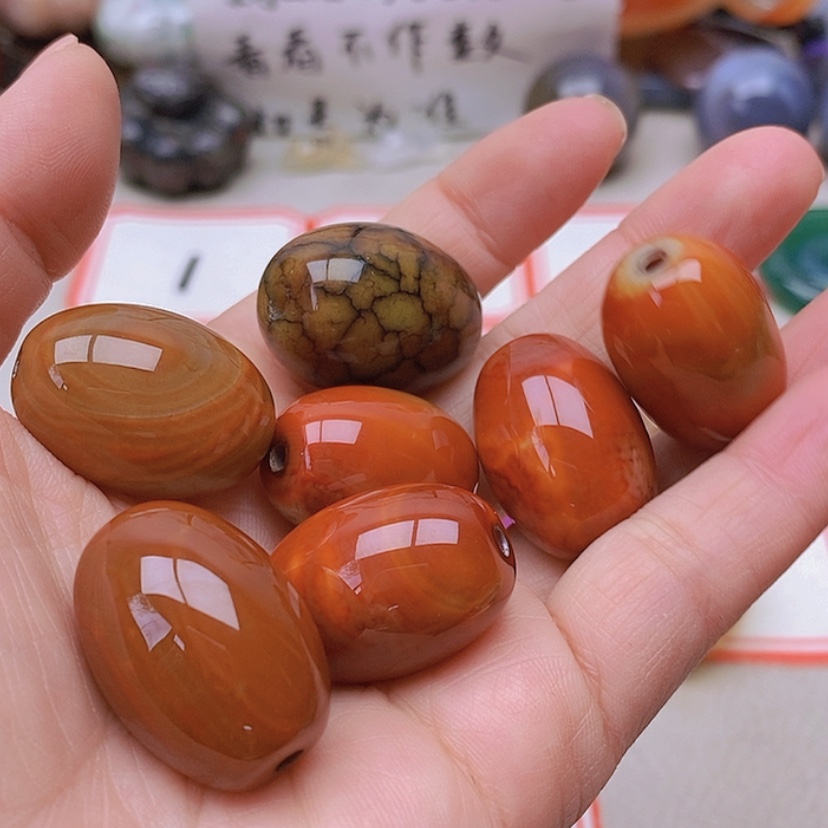 【闪购商品】未镶嵌玛瑙/玉髓珠宝半成品被****。