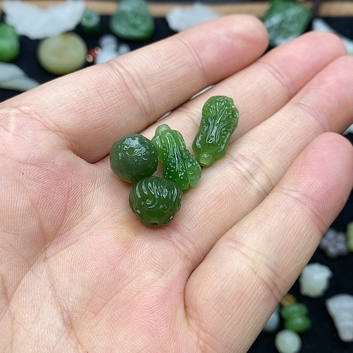 和田玉颈饰未镶嵌星***✨拍一发一随机发