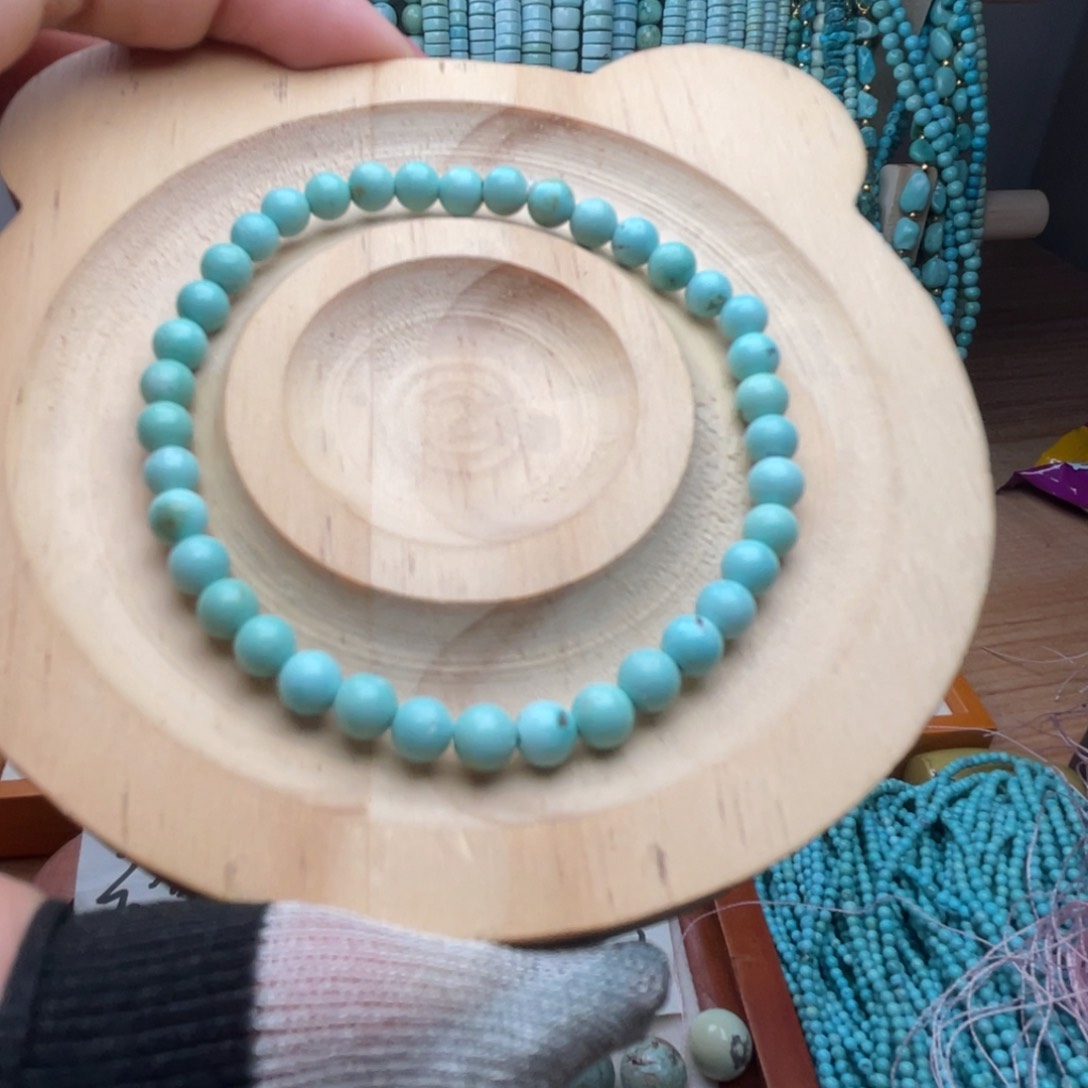 未镶嵌绿松石手串