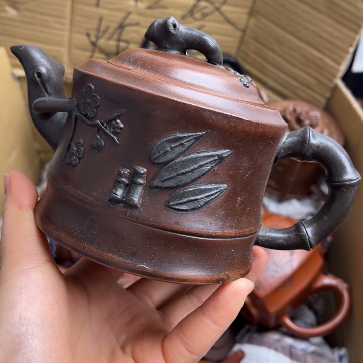 茶壶段泥紫砂壶等