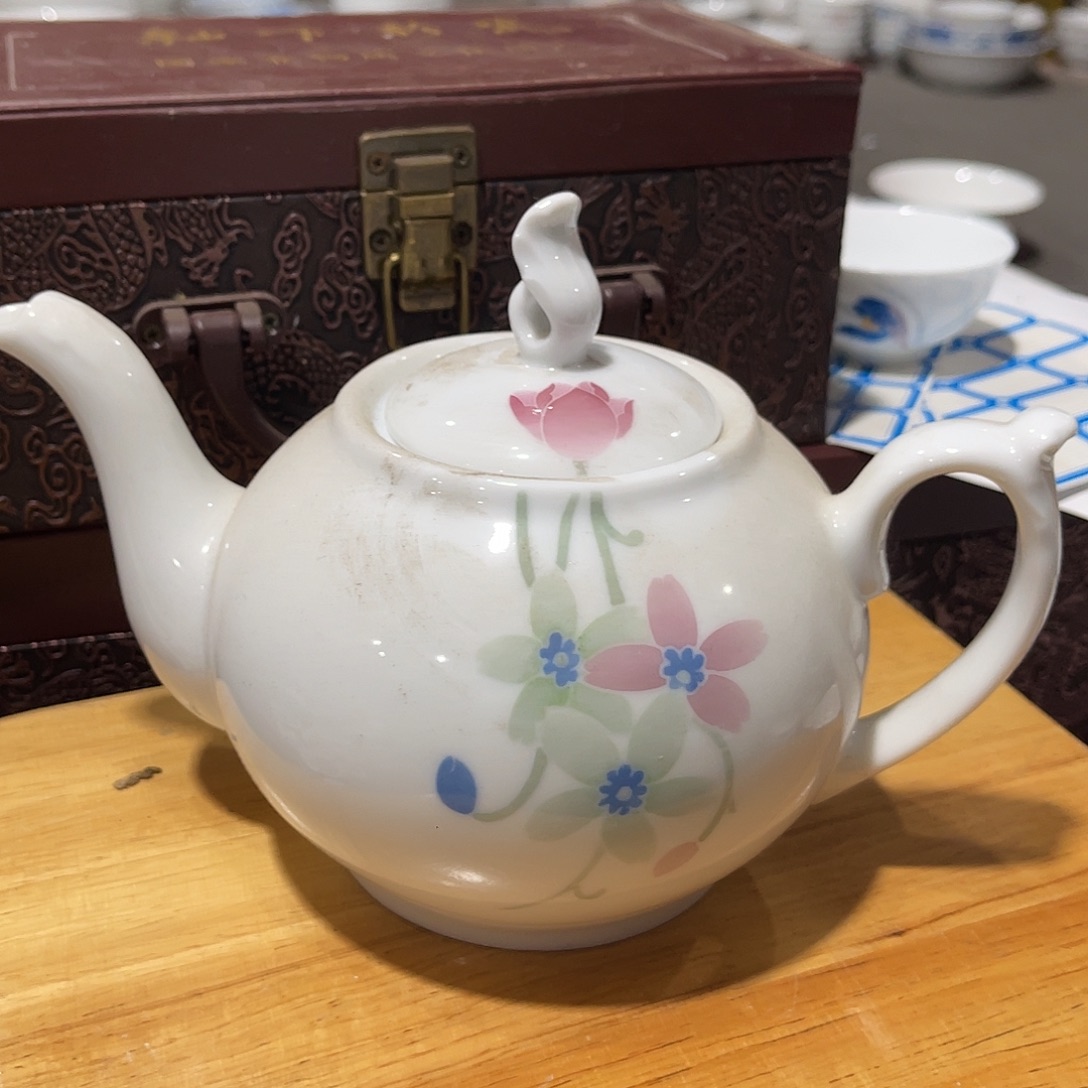 醴陵高温厂瓷手绘800毫升