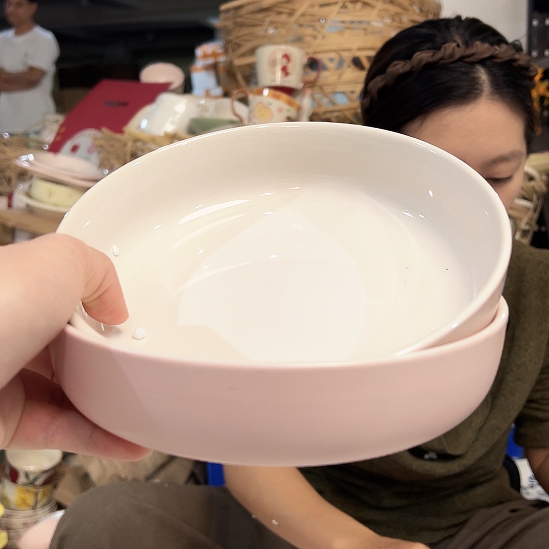 摆件潮州陶瓷餐具源头厂家8寸