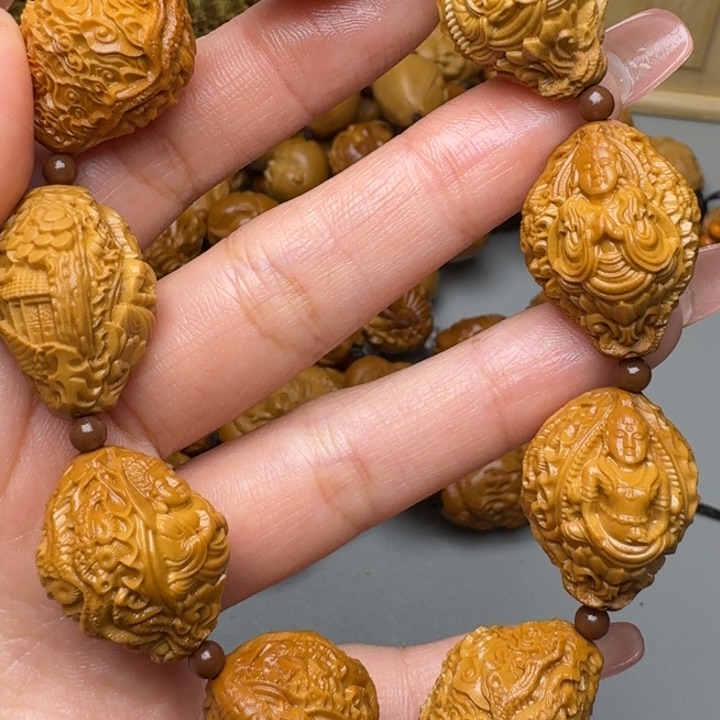 橄榄核手串/手链万佛手串