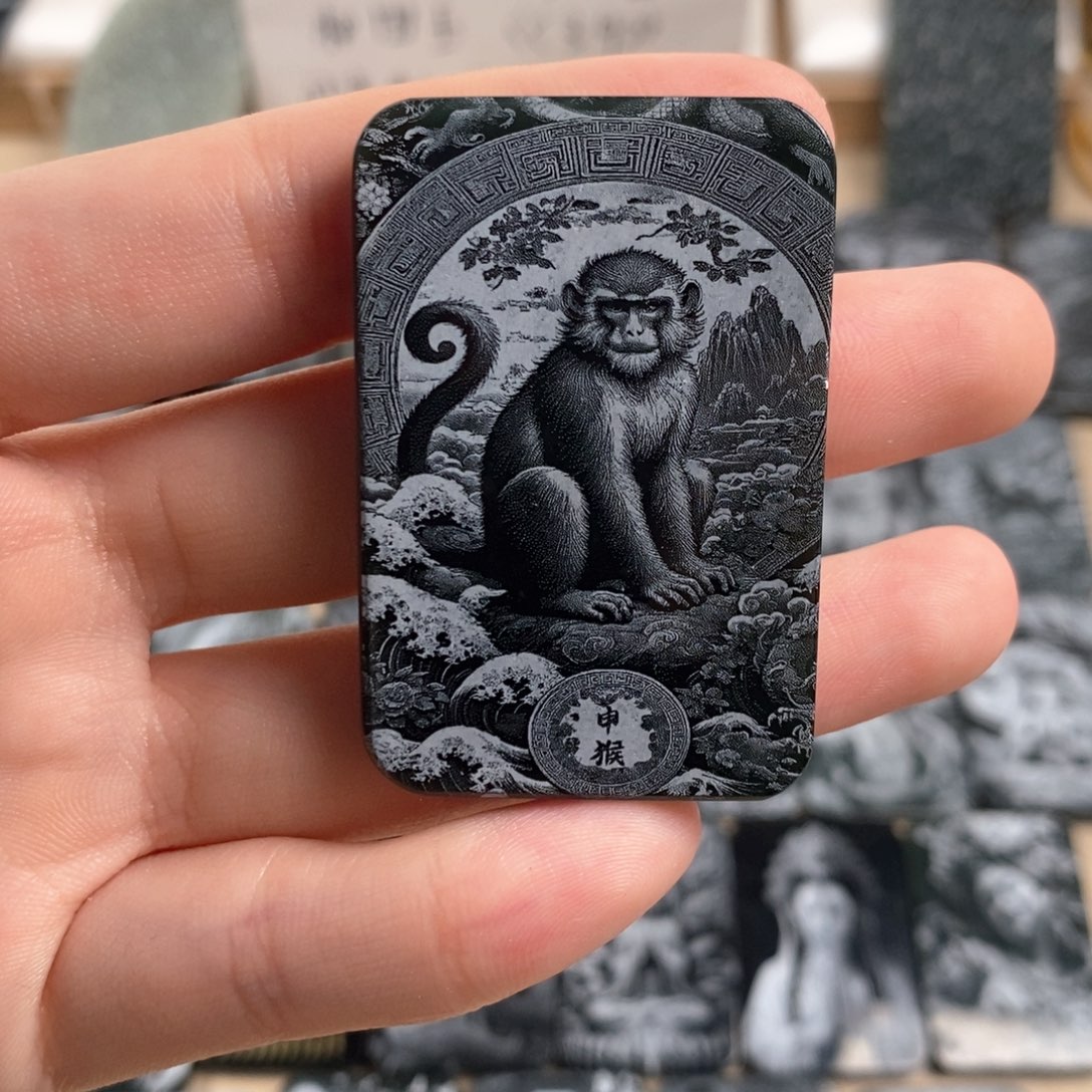 颈饰未镶嵌和田玉