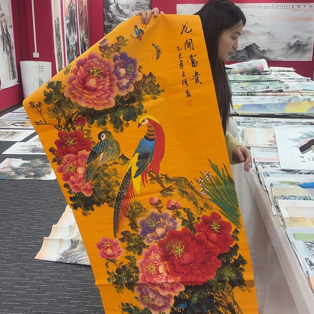 国画国画作品纯手绘