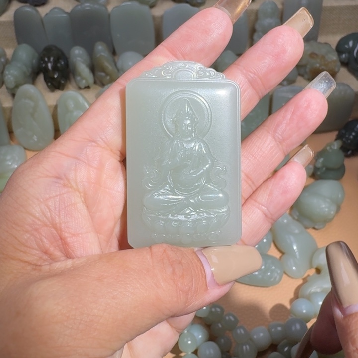 和田玉（糖玉）未镶嵌挂件