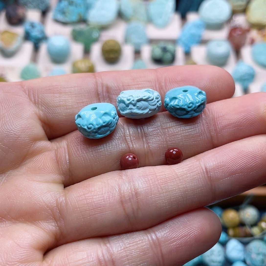 开***可南红玛瑙未镶嵌配饰