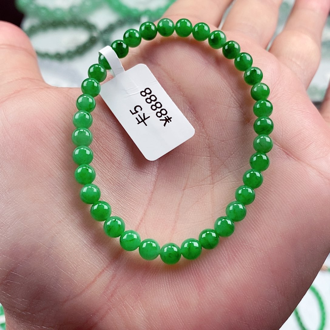 未镶嵌手链翡翠卡5