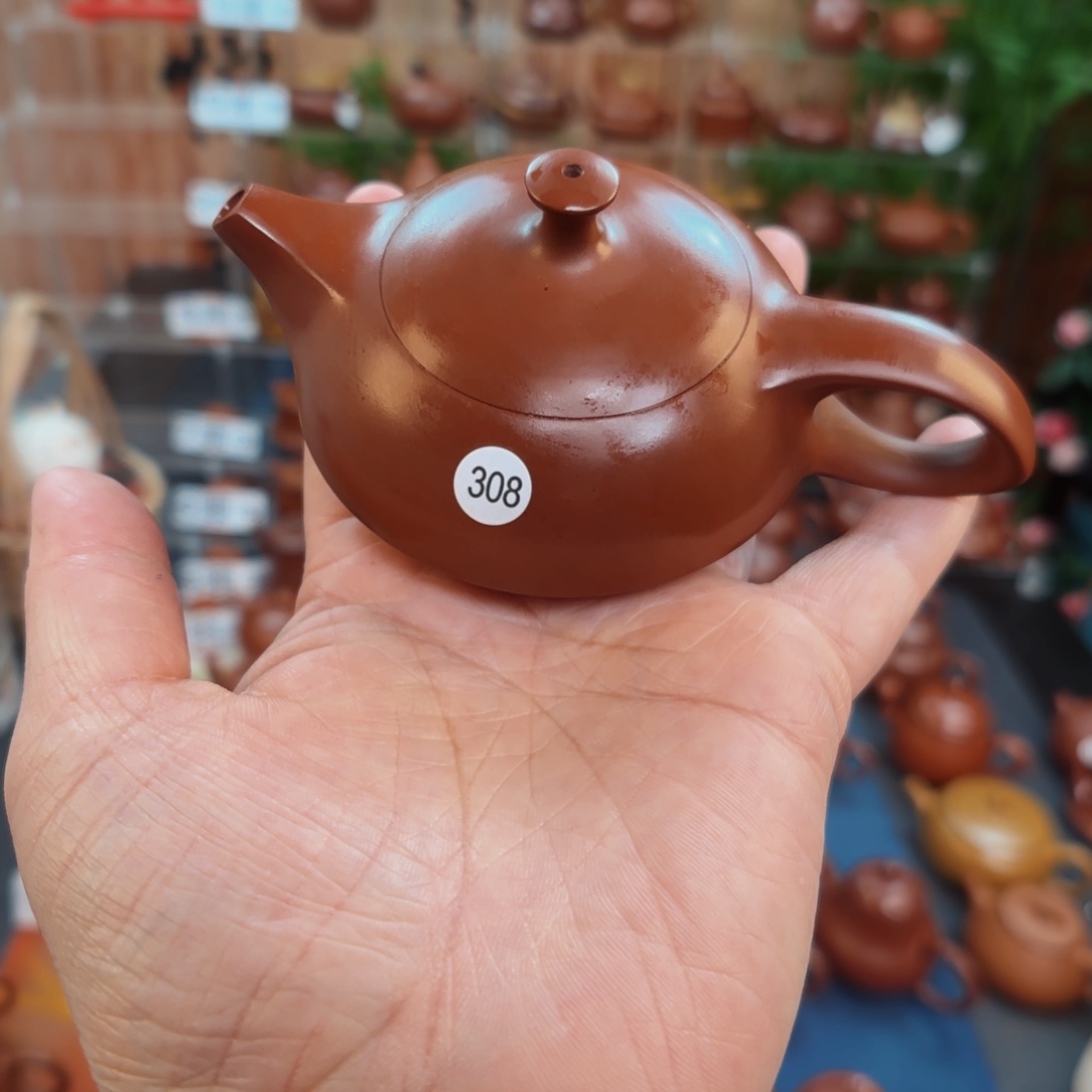 朱泥茶壶朱泥茶壶微瑕85