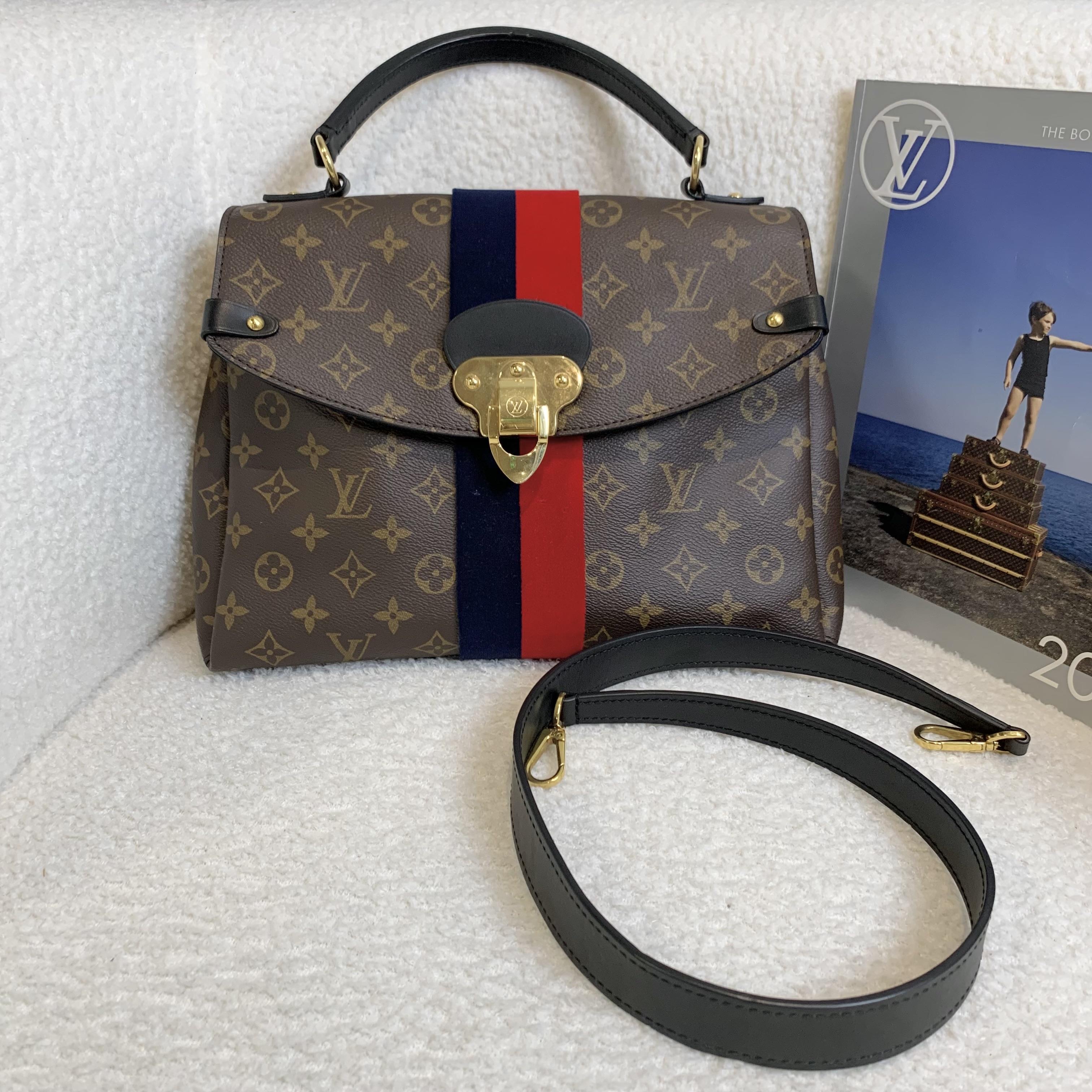 99新 LouisVuitton/路易威登 壹臻/老花georges邮差包/15673818
