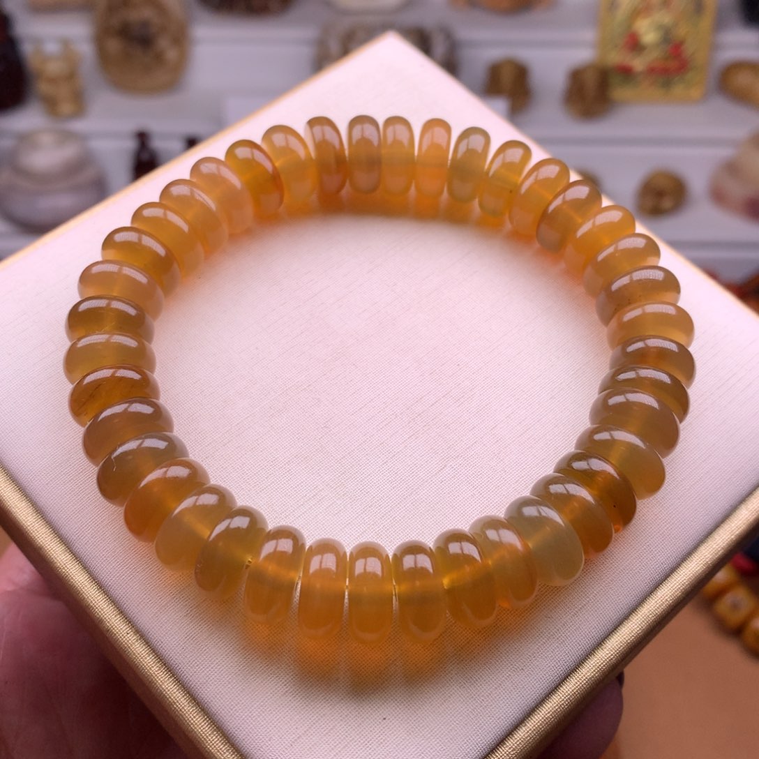 驼骨其他11羊角算盘珠单圈