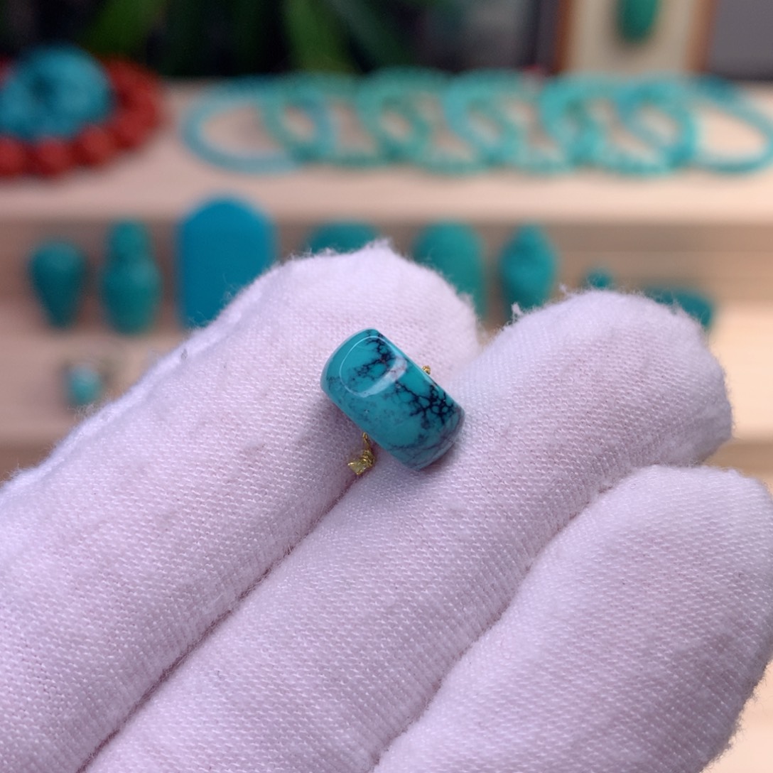 绿松石直切卡10.5未镶嵌