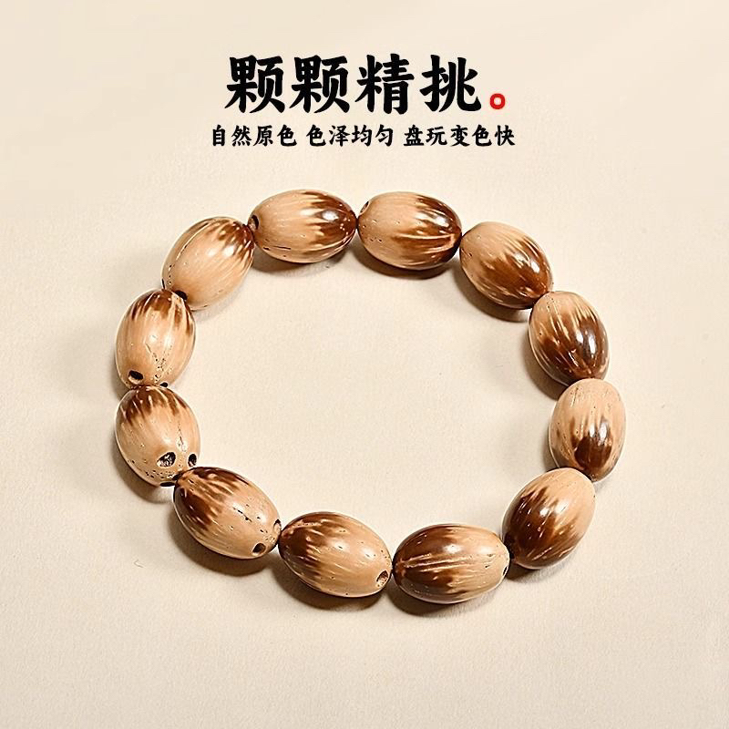 天然紫金鼠手串枣珠招财鼠手链花皮菩提子手持珠念珠