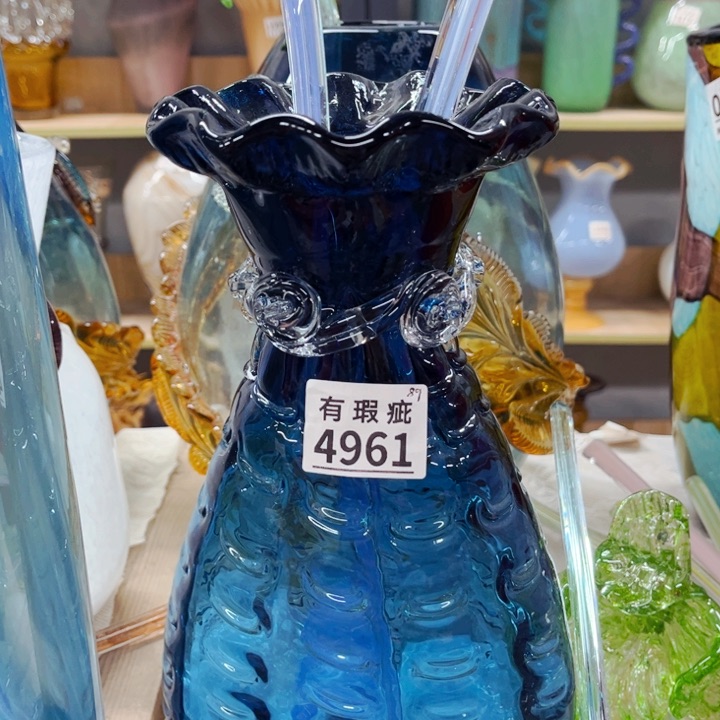 琉璃4961 家悦美居琉璃花瓶