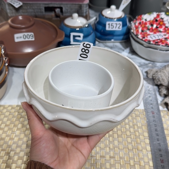 瓷片陶瓷瑕疵介意慎拍1086