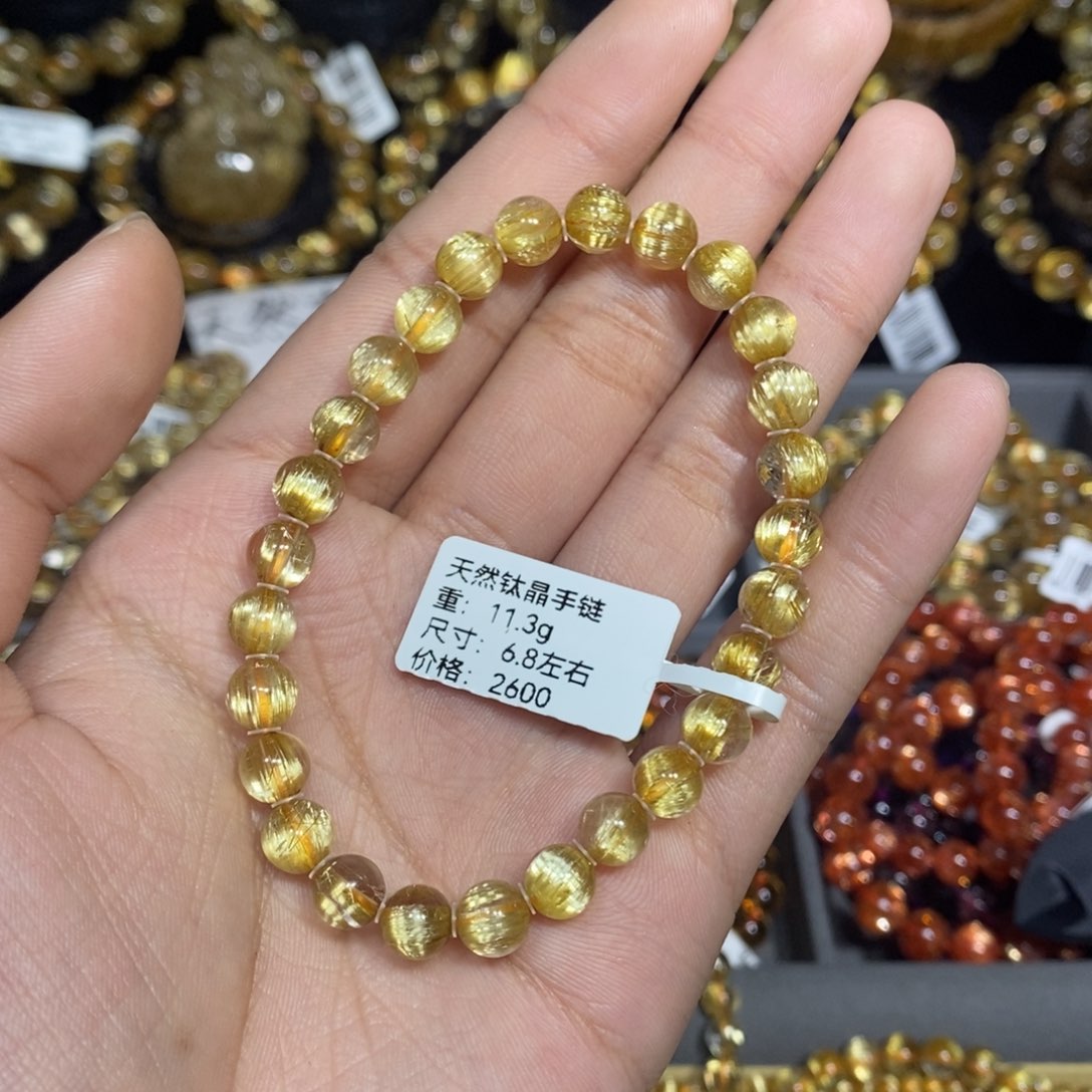 水晶手链未镶嵌琪