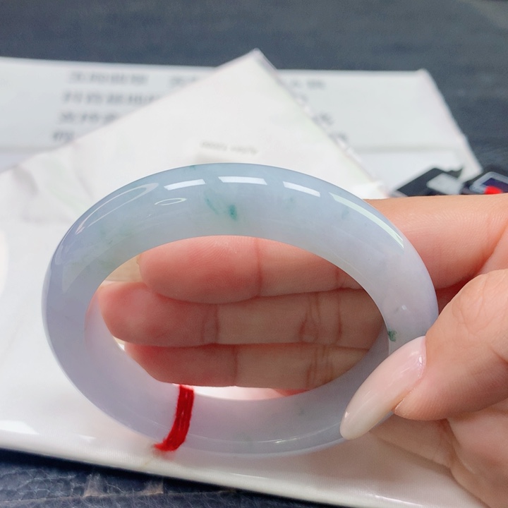 翡翠未镶嵌手镯5657