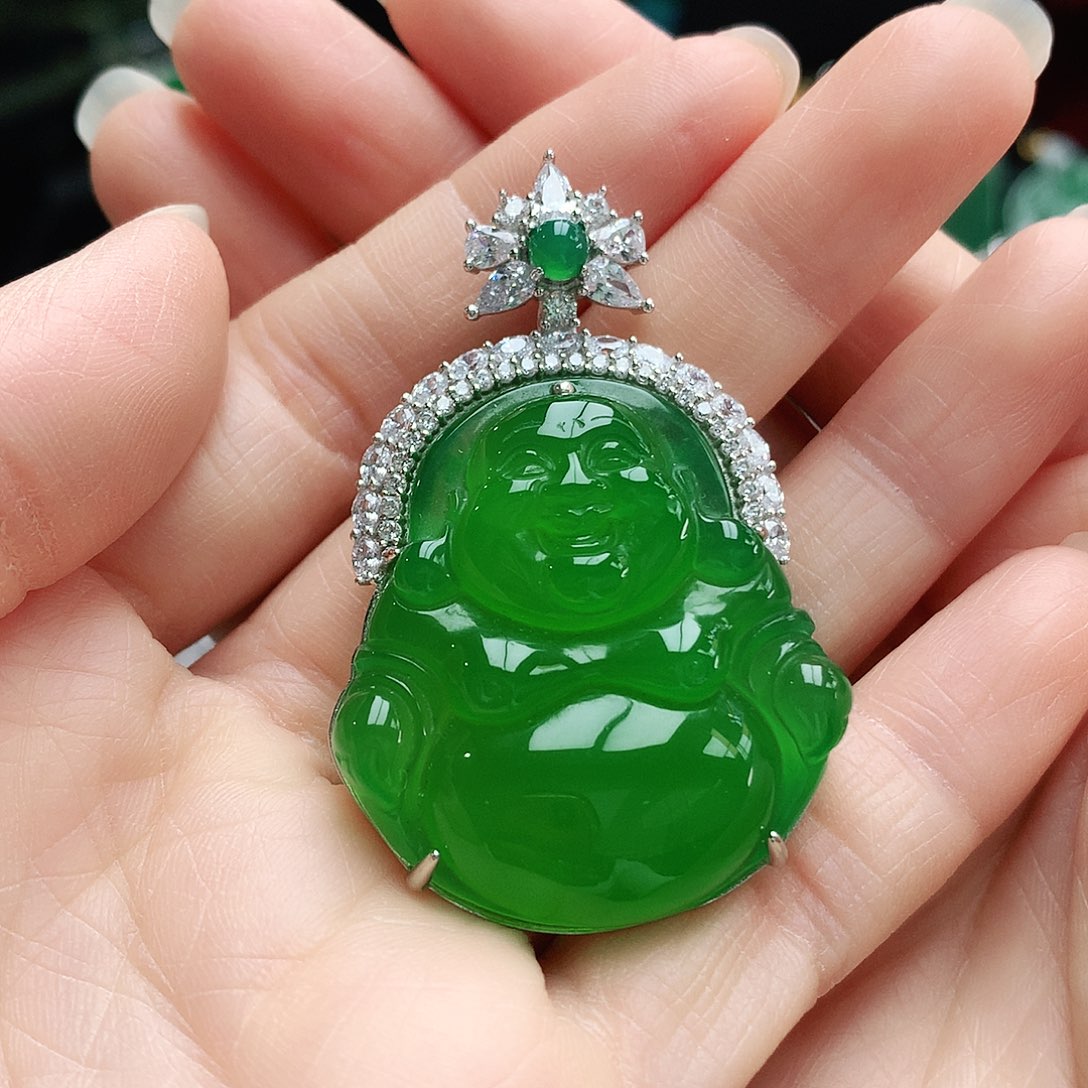 玛瑙/玉髓吊坠银S925镶嵌