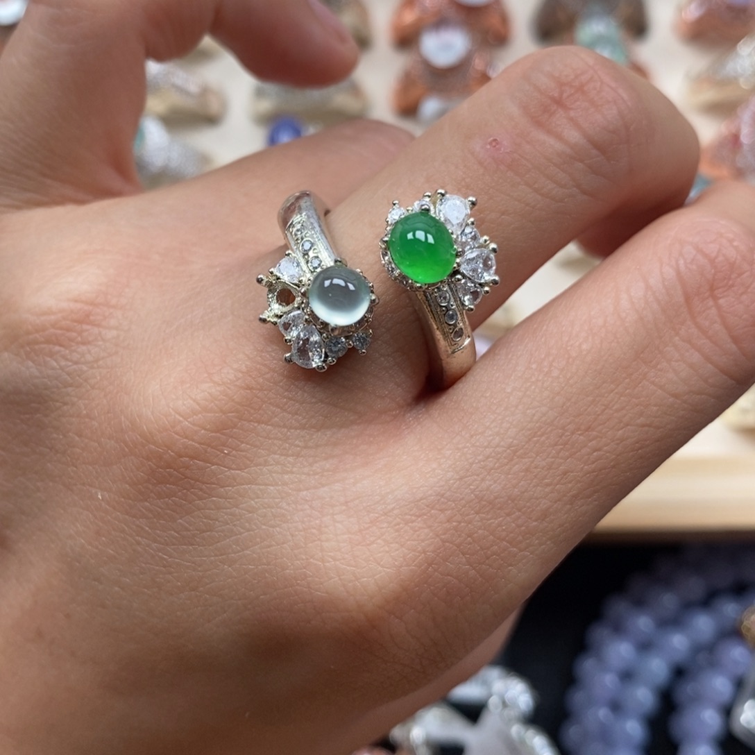 翡翠裸石缅甸翡翠天然a货