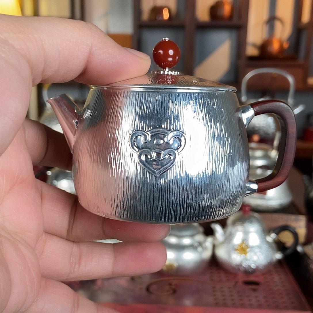 一***植纯手工制作一铜壶制作