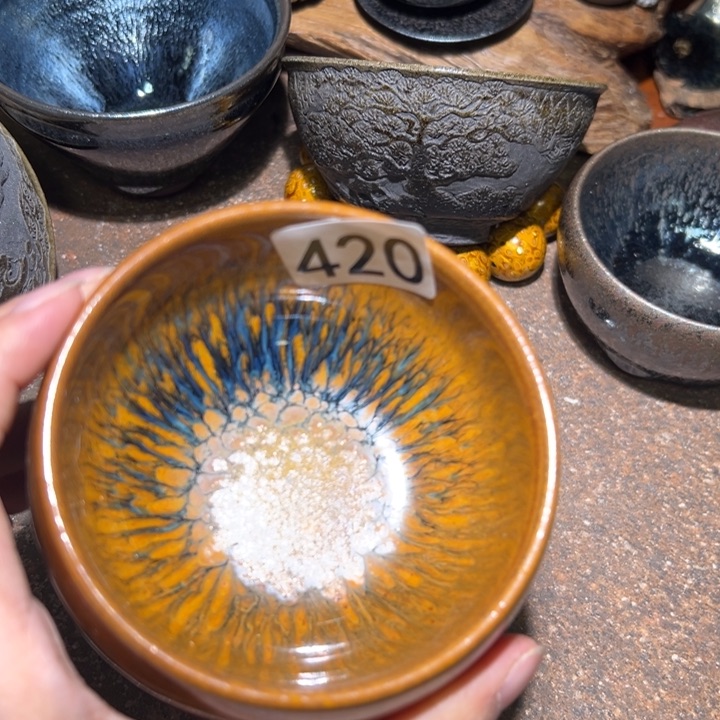 茶盏420 知否建盏茶器瑕疵