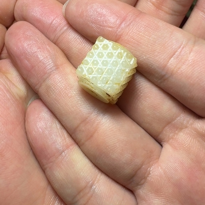 万***然和田玉未镶嵌挂件