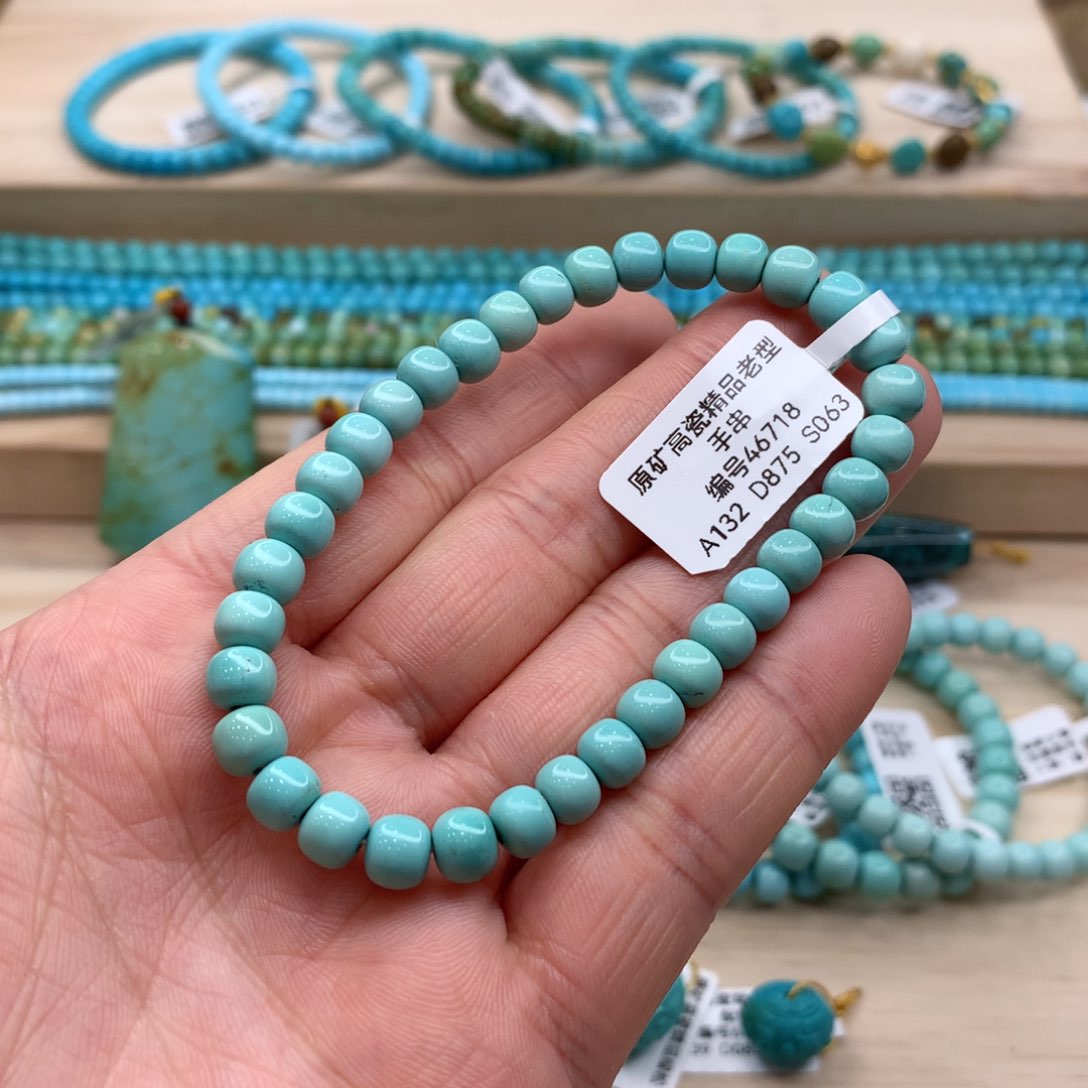 绿松石珠宝奇石未镶嵌