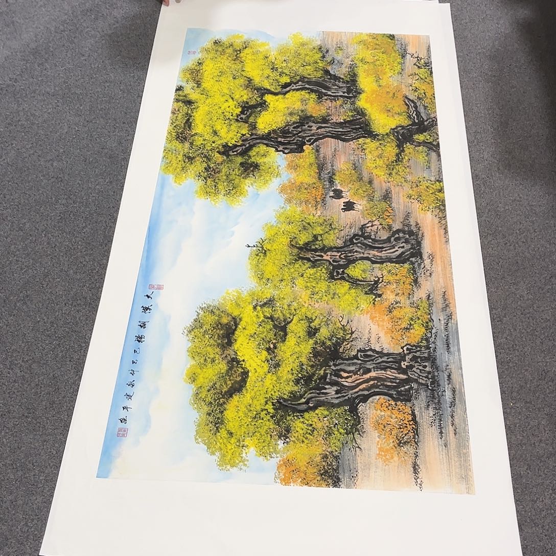 国画LT精品国画作品单幅任发