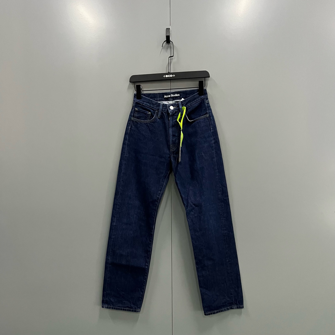 99新 Acne studio t1 深蓝色牛仔裤 30码 605254