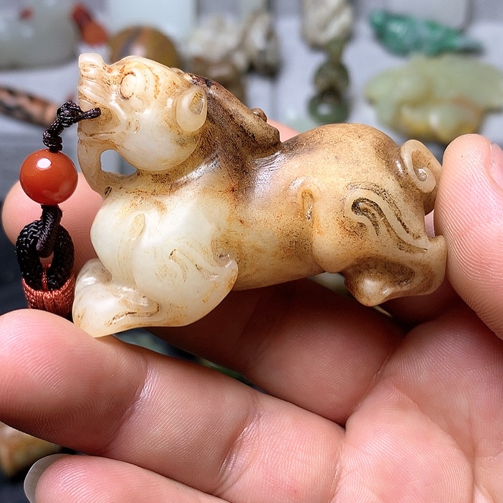 和田玉挂件未镶嵌