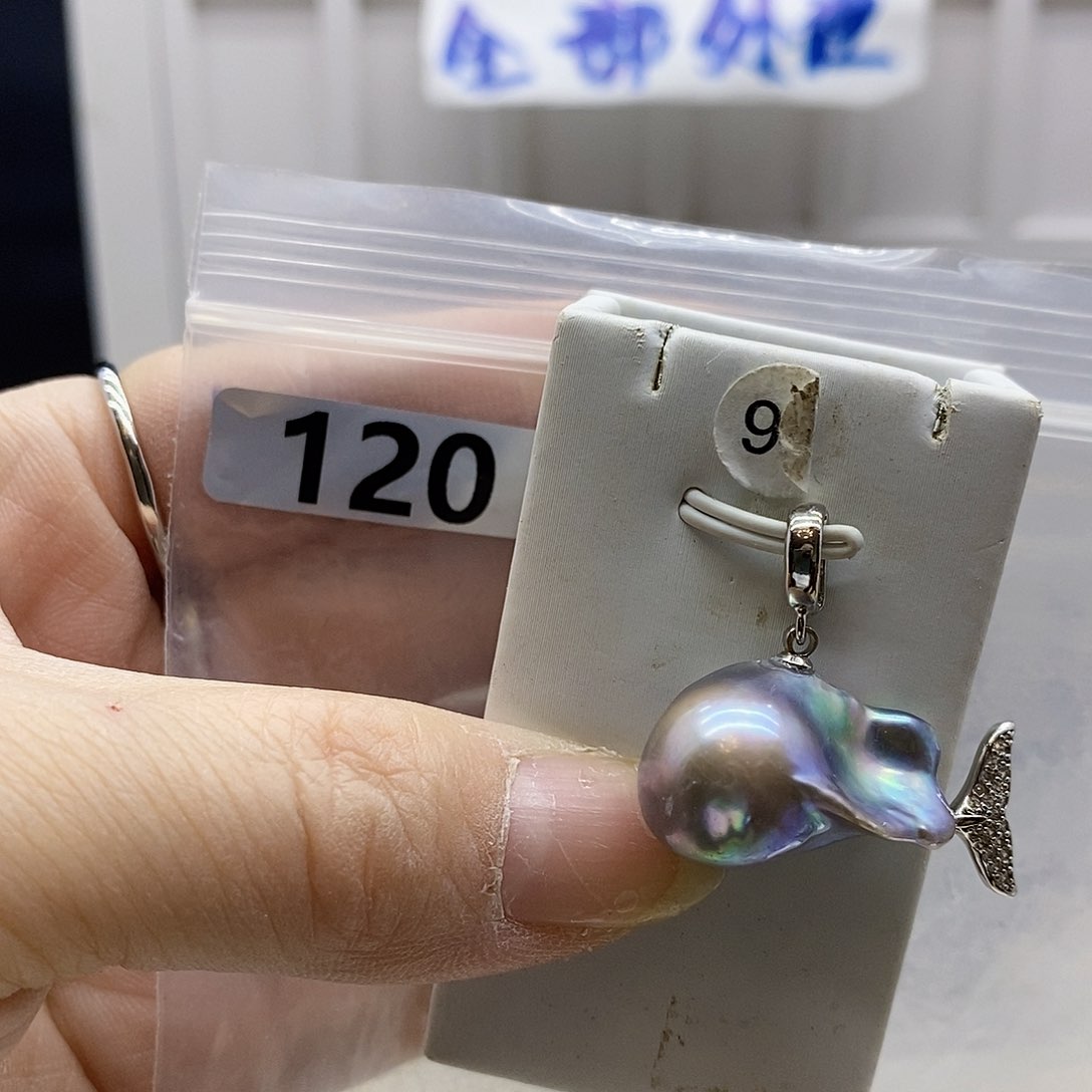 颈饰合金淡水珍珠