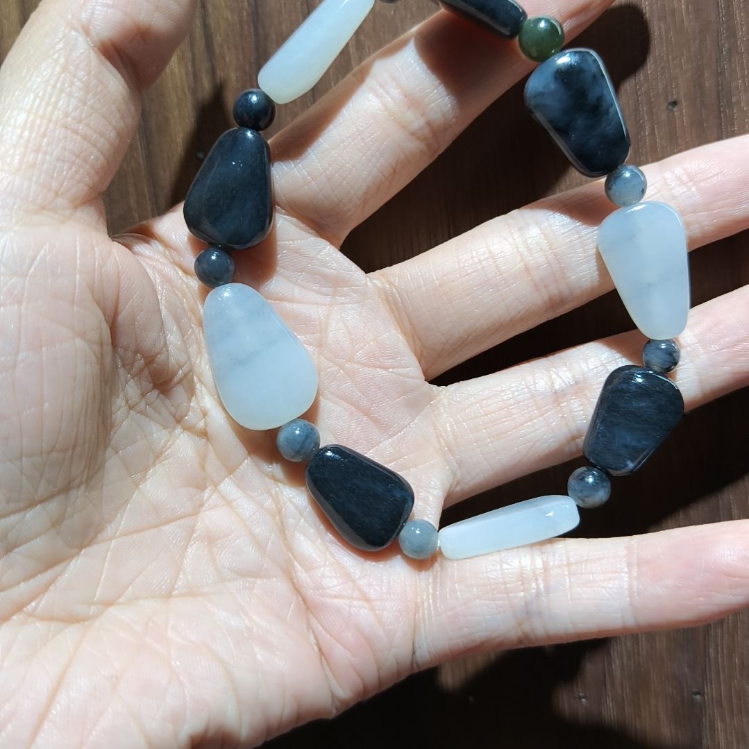 和田玉手链未镶嵌