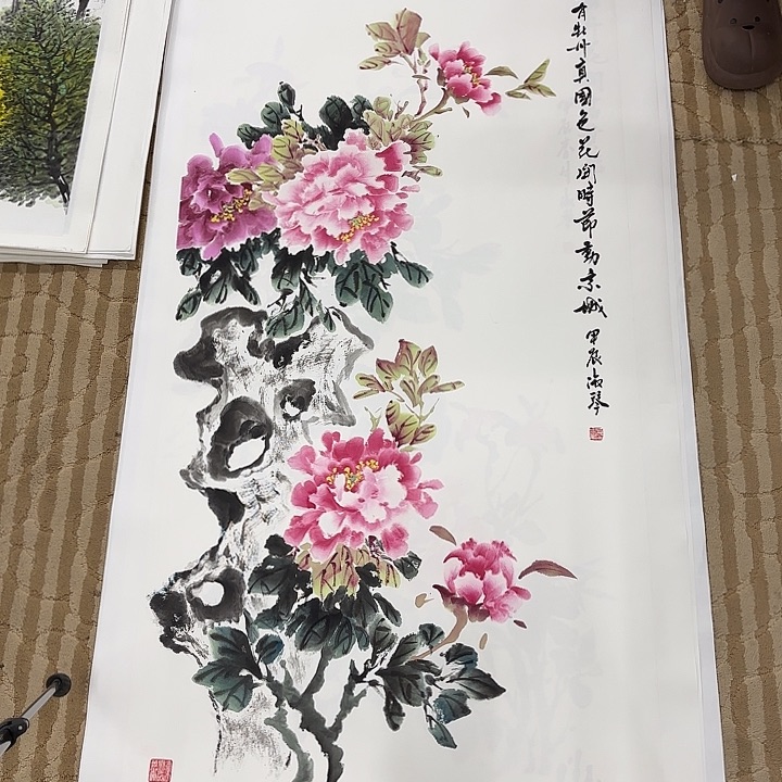 国画花鸟的翅膀和翅膀是140.70