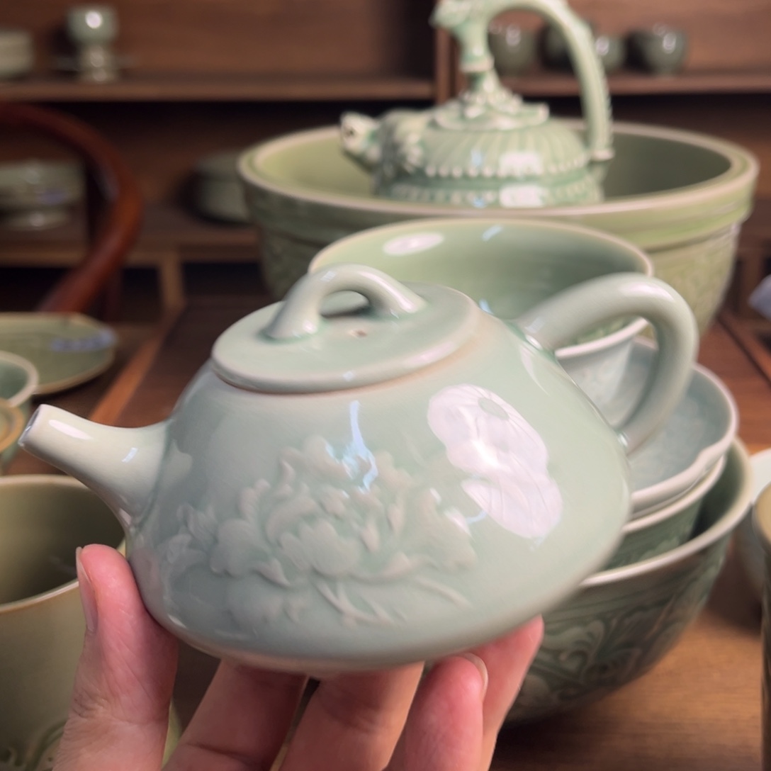 陶瓷特价包邮微瑕牡丹