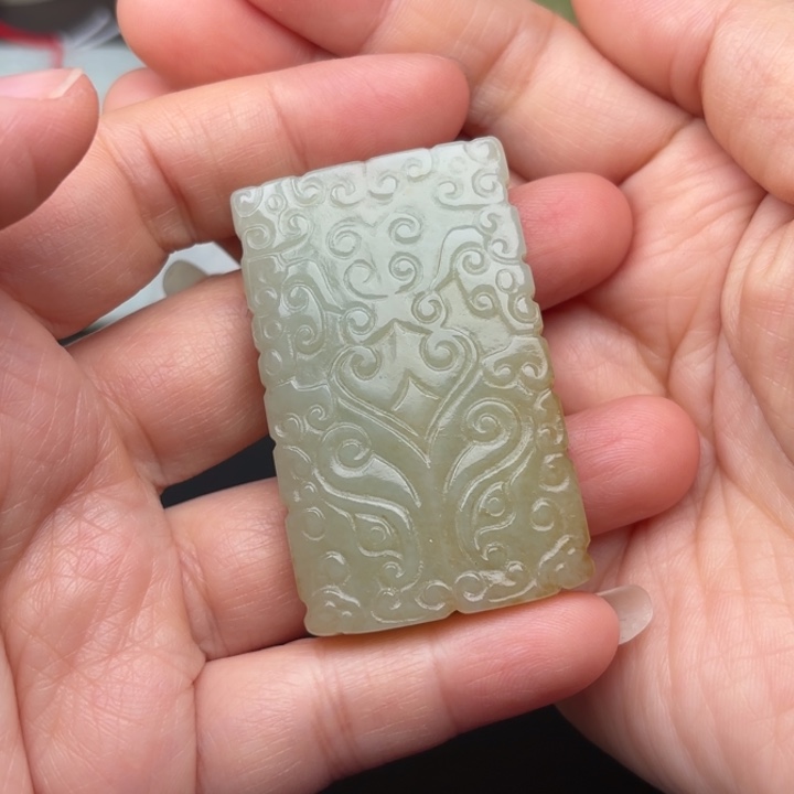 未镶嵌和田玉挂件克****7