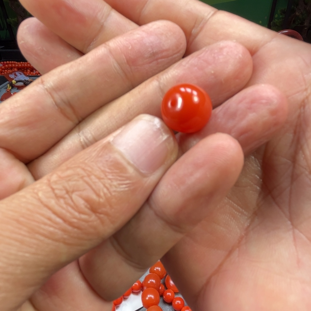 南红玛瑙未镶嵌手链