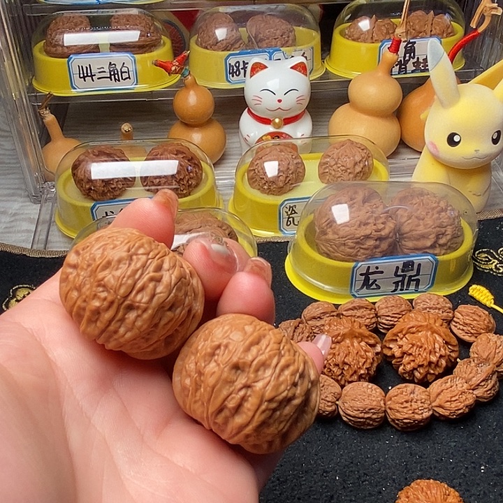 文玩核桃吊坠38乾隆磨文玩核桃把件