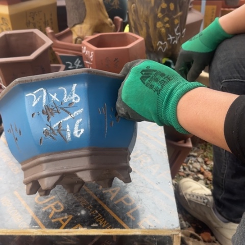 红陶紫砂花盆盆景盆栽