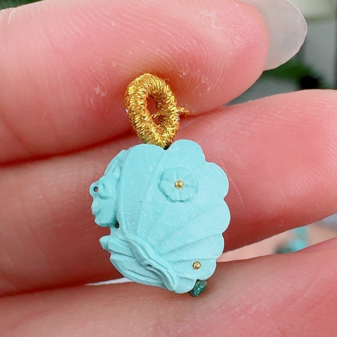 未镶嵌绿松石珠宝奇石