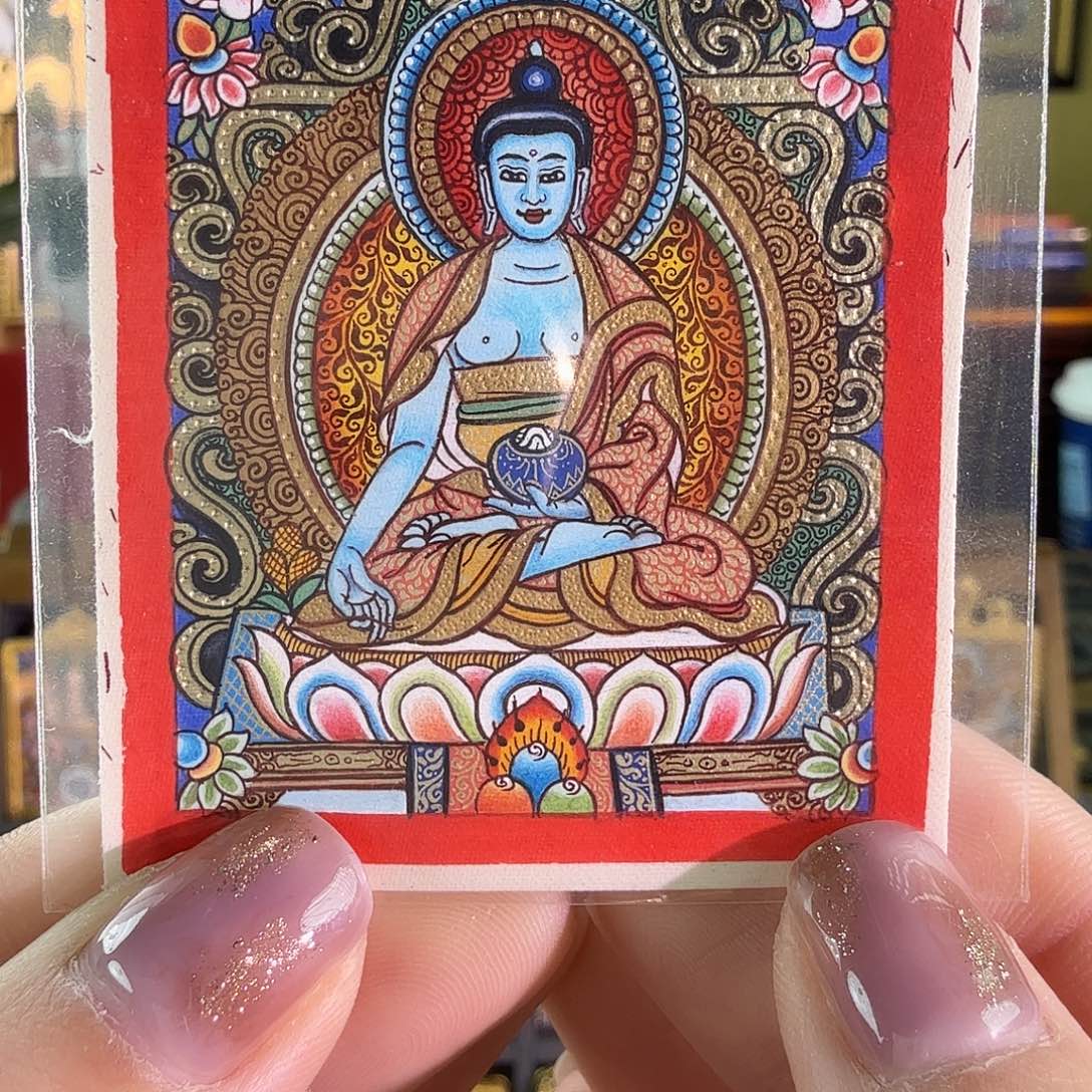 吊坠药师纯手绘维玛