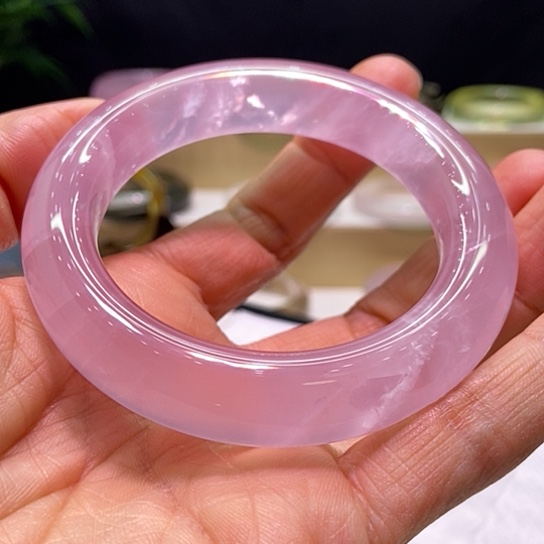 水晶手镯未镶嵌孙*希60圈口