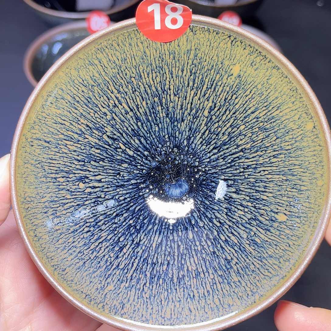 茶盏黄毫灯盏10.3口径主人杯