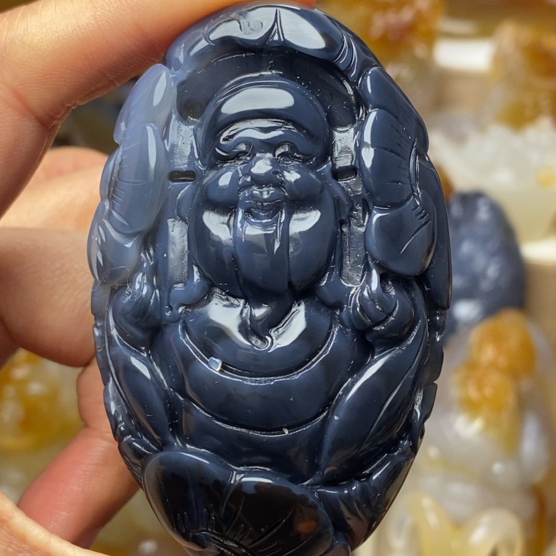 玛瑙/玉髓未镶嵌摆件