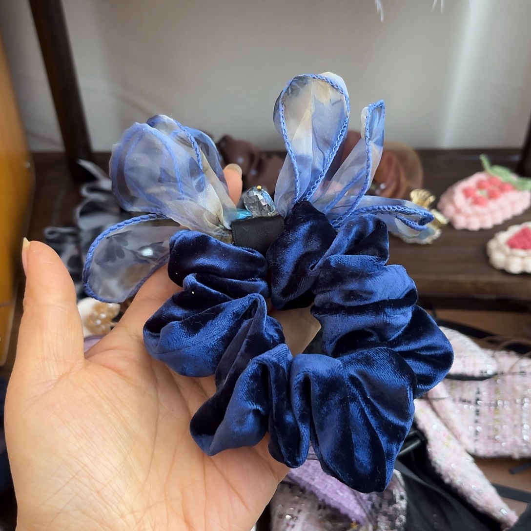 布艺铁合金发圈发圈