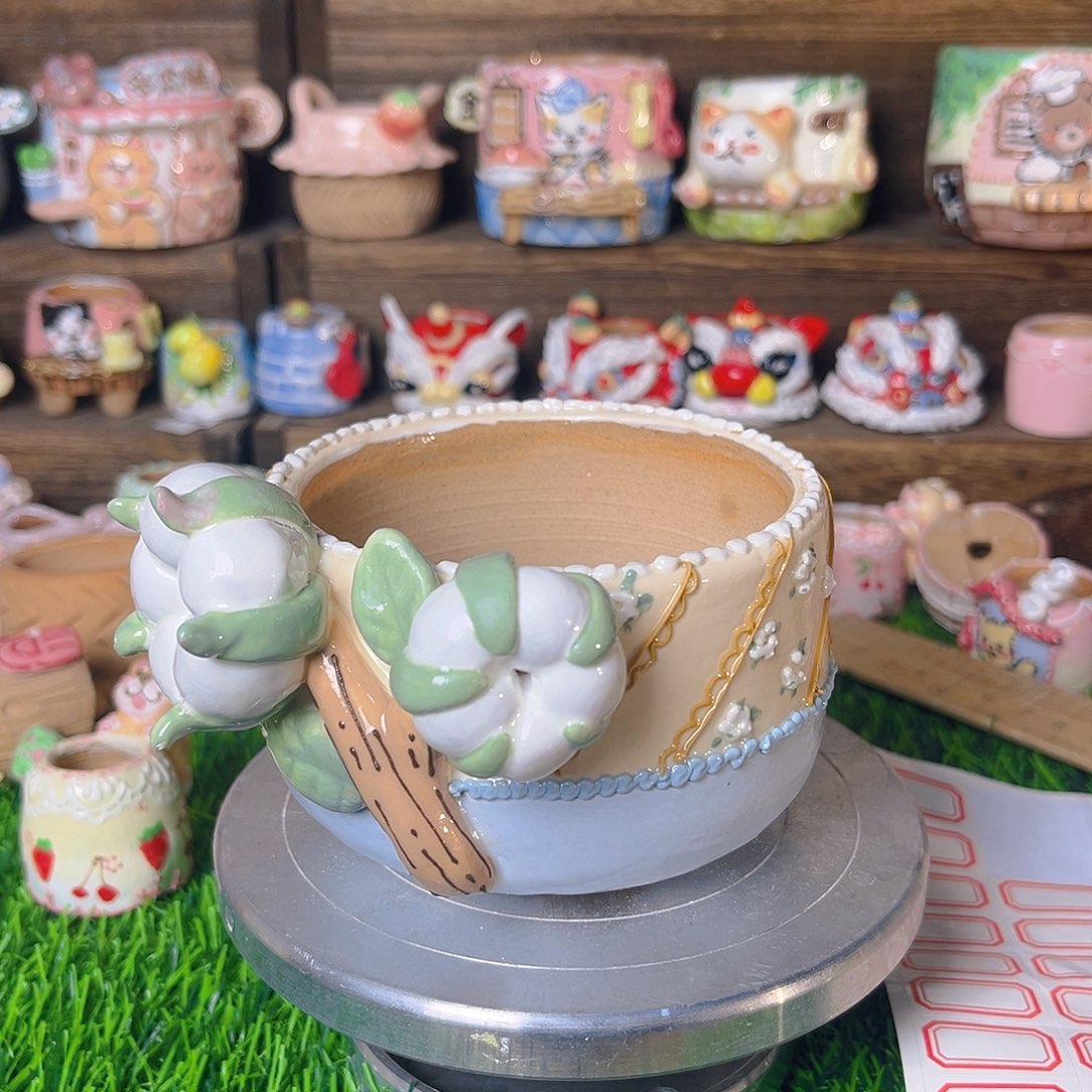 红陶老梧家多肉花盆