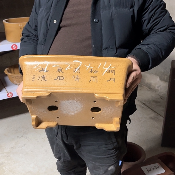 紫砂花盆紫砂等传统