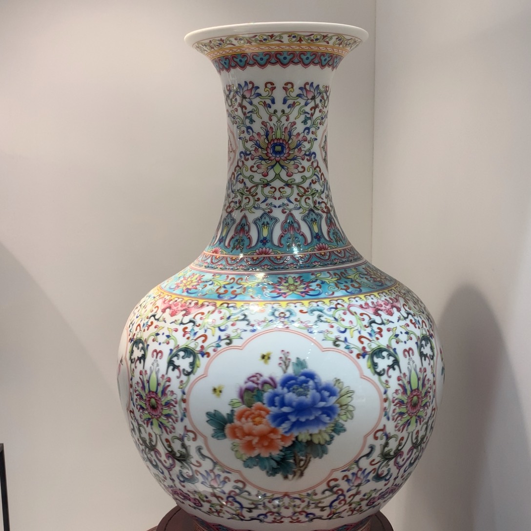 景德镇陶瓷花瓶摆件